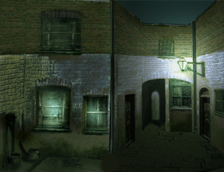 Miller's Court, the night of the murder