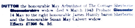 may arbuthnot dutton