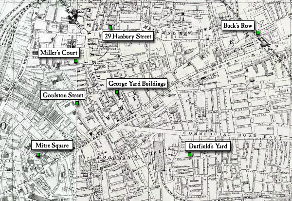 Map Of Victorian London. Maps of Whitechapel,