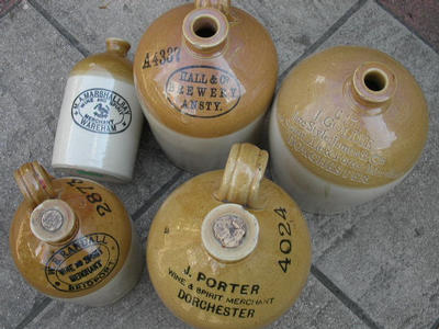 ginger beer bottles for Nats