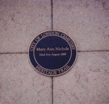 Mary Nichols grave