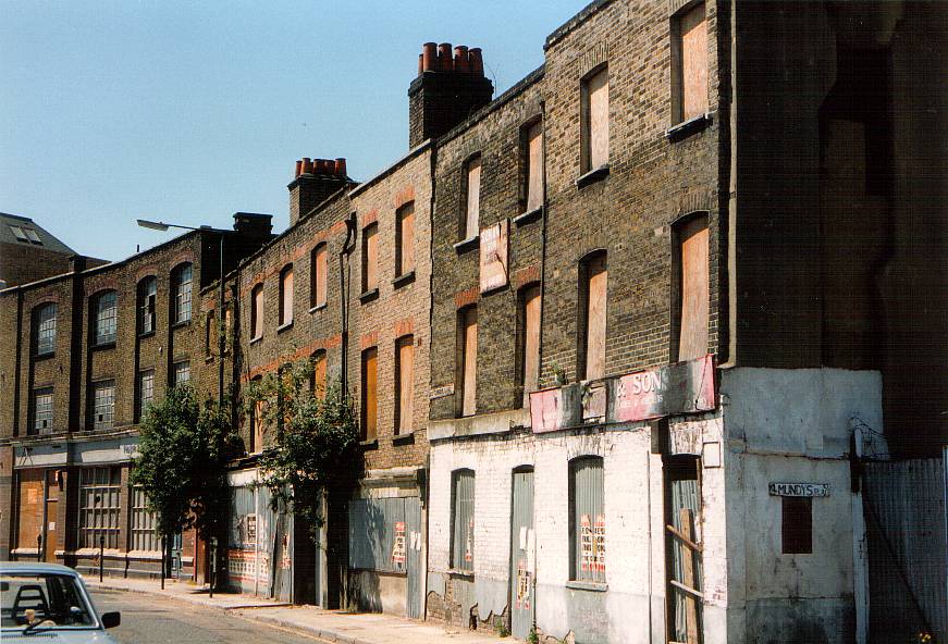 Backchurch Lane about 1990